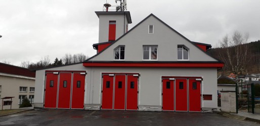 Rekonstrukce hasičské zbrojnice - Březová